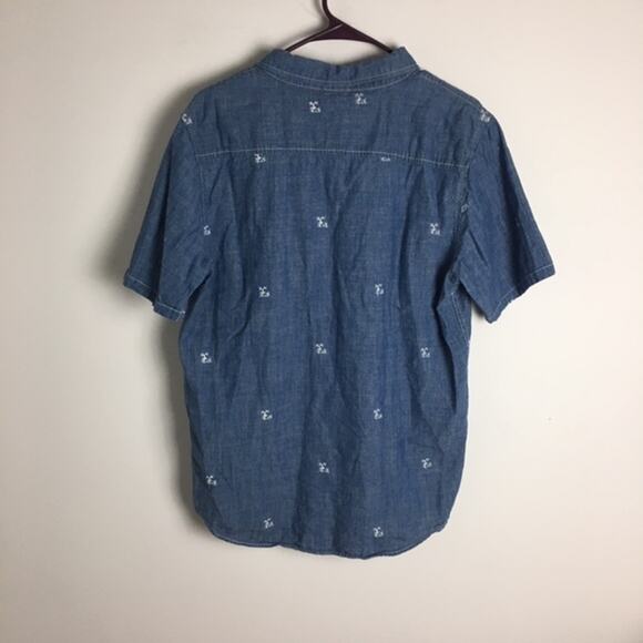 LRG Woven Collection Palm Tree Short Sleeve Shirt - Picture 6 of 13